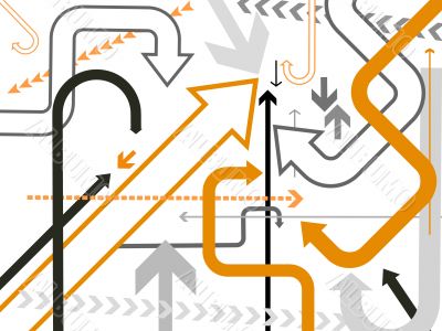 vector arrows background
