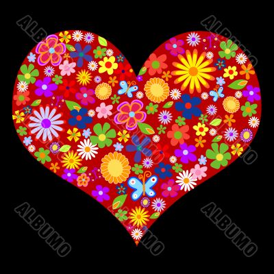 spring flower valentine