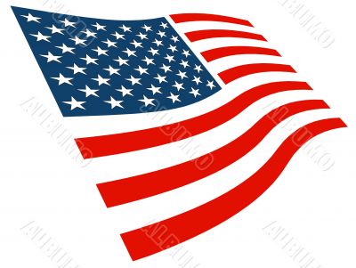 American Flag Graphic