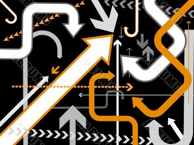 vector arrows background