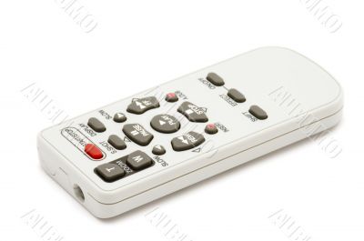 remote control on white