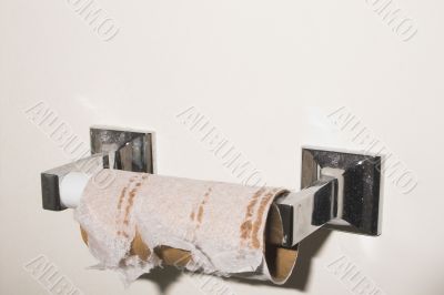 Empty Toilet Paper Roll