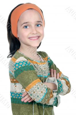 Adorable casual girl