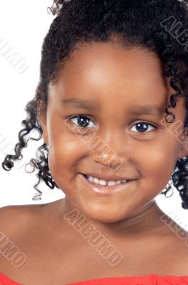 adorable girl smiling