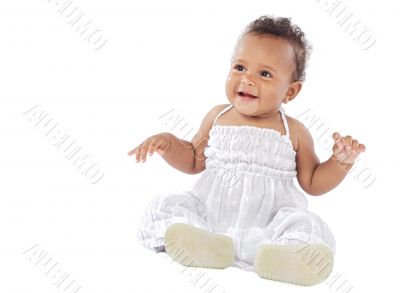 adorable happy baby