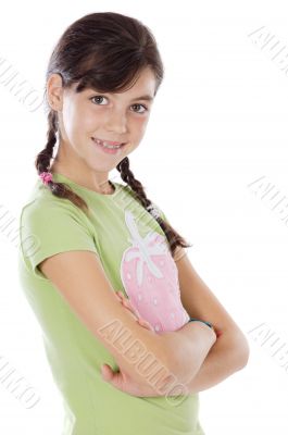 Adorable casual girl