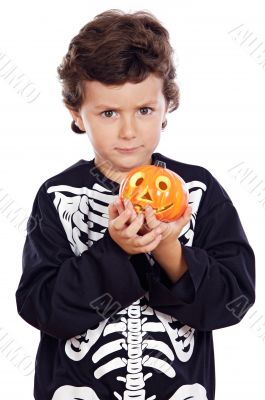 Boy in halloween