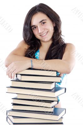 attractive girl student