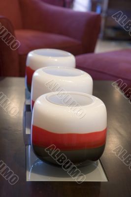 Red and White Candles