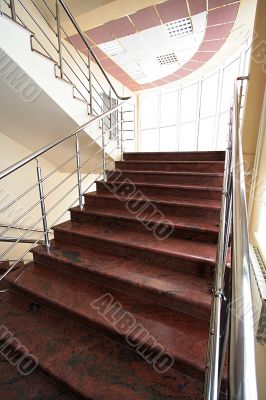Marble staircase