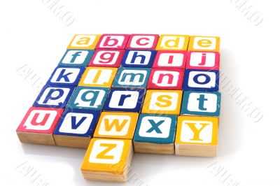 learning the alphabet
