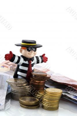 stolen money