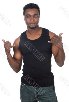 young African boy