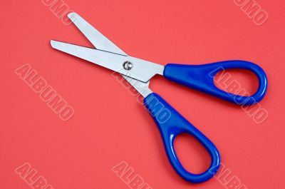 scissors a over white background