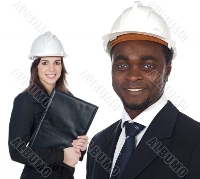 Team of engineers
