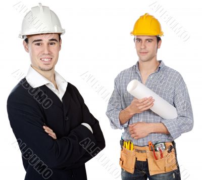 Team of engineers