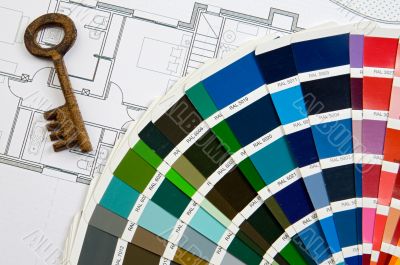 design colors  with key
