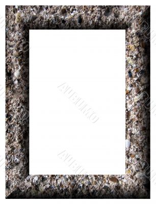 Framework for a photo.