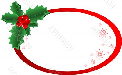 Christmas Holly banner