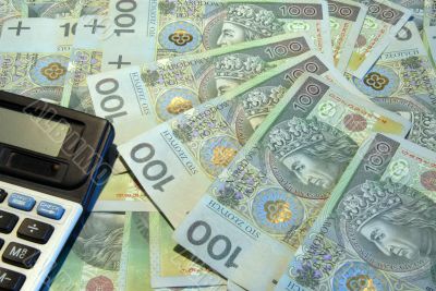 Money and calculator