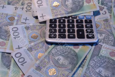 Money and calculator