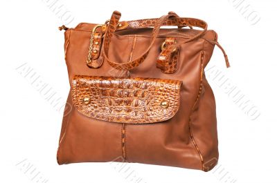 Leather female bag