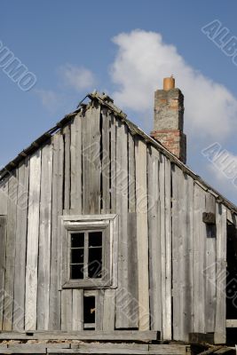 window of an old house