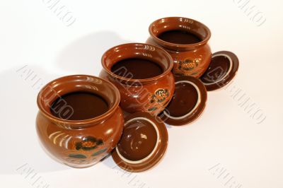 Ukrainian pots 3 items