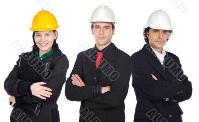 Team of engineers