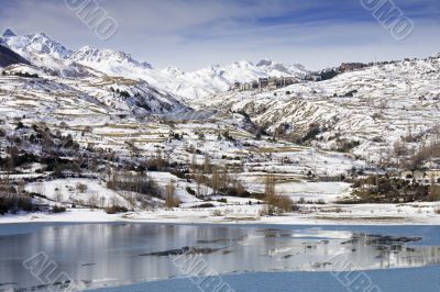 Lake in the mountain