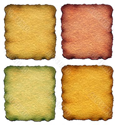 Old color paper