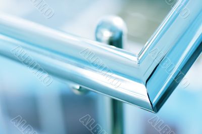 Steel handrail