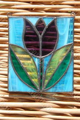 Stained glass vitrage