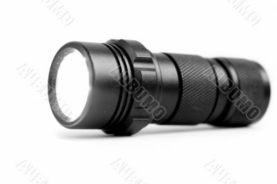 Black pocket lamp