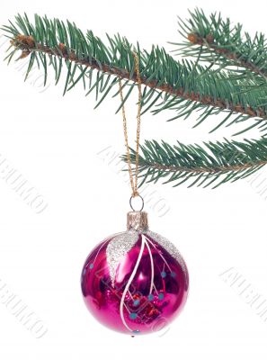 Christmas glass ball