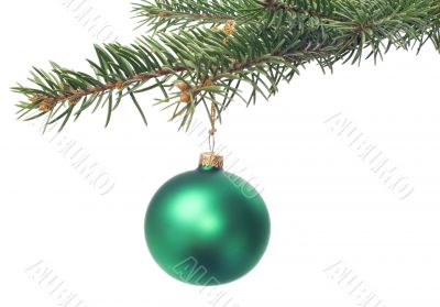 Christmas glass ball