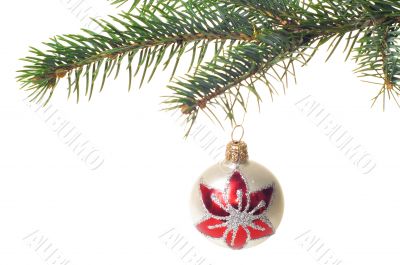 Christmas glass ball