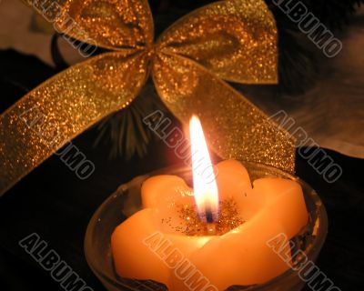 Christmas candle