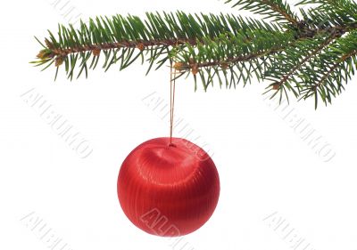 Christmas glass ball