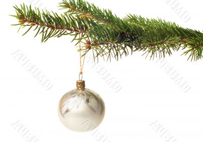 Christmas glass ball