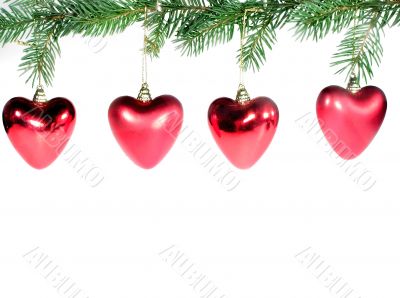 Christmas glass ball