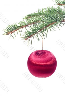 Christmas glass ball