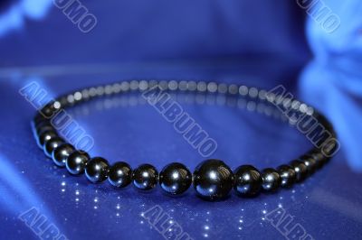 Black beads
