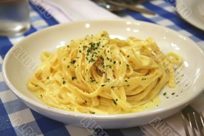Fettuccini carbonara