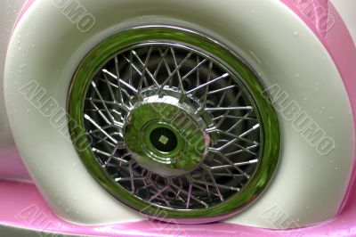 Wheel of the automobile