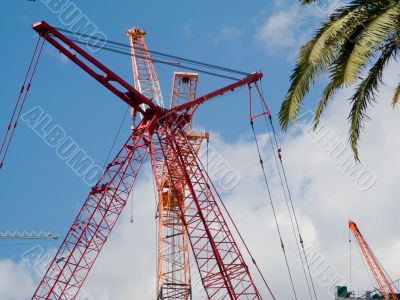 Construction cranes 2