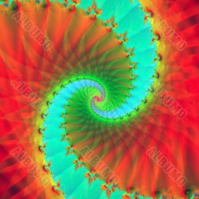 an abstract background