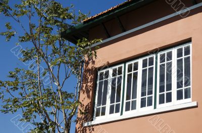 White window