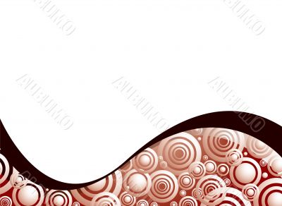 bubble red concept