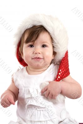 Cute christmas baby